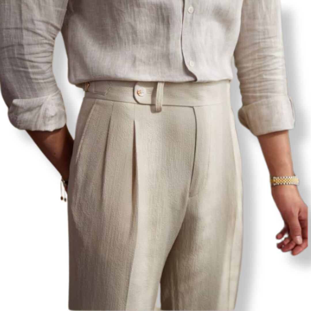 Fold-over Dress Pants | Hikari