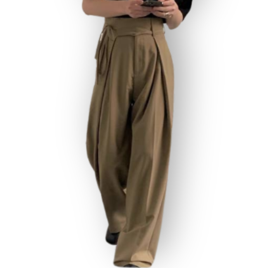 Oversized Long String Pants | Hikari