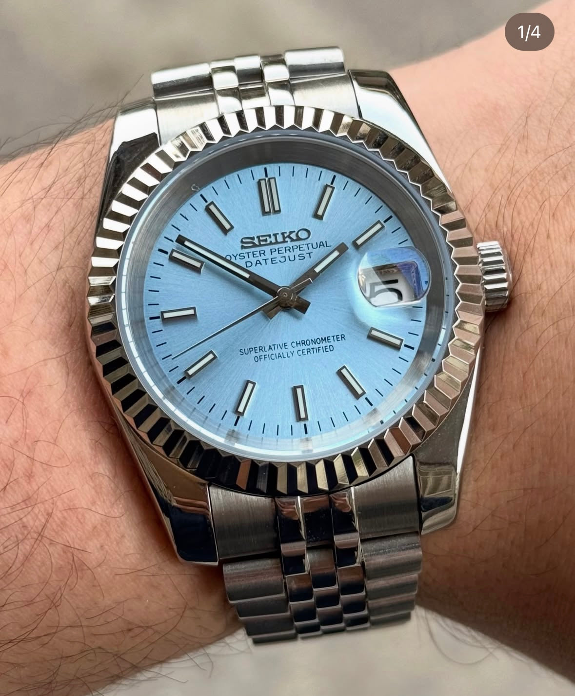 Seiko Mod Datejust | Tiffany Watch Mens | Hikari – HIKARI