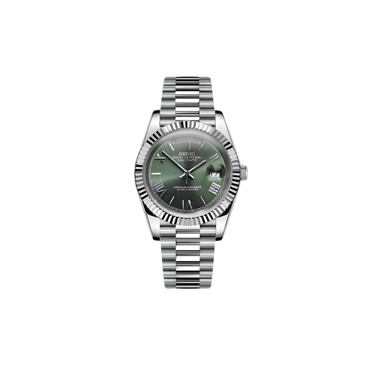 Seiko Green DayDate Mod